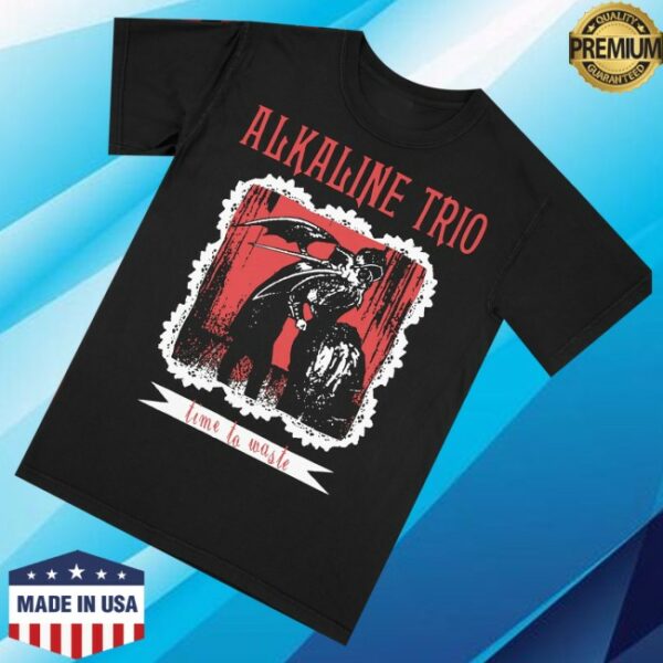 kenny Boothammer Tees Merch Store Alkaline Trio Time To Waste Shirts