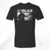 kenny Brandi Carlile Merch Store Guitar Shadow White Logo Shirt