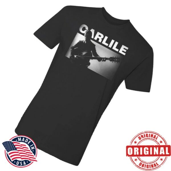 kenny Brandi Carlile Merch Store Guitar Shadow White Logo Shirts
