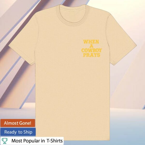kenny Brandon Lake Merch Praying Cowboy Tee0