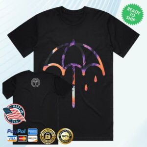 kenny Bring Me The Horizon Merch Shop Store Thats The Spirit 10Th Anniversary Black Coloured Umbrella