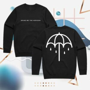 kenny Bring Me The Horizon Merch Store Thats The Spirit 10Th Anniversary Black Sweatshirtss