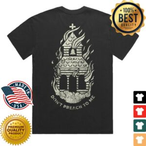 kenny Bring Me The Horizon Merch Store Thats The Spirit 10Th Anniversary Faded Black Dont Preach Shirt