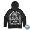 kenny Bring Me The Horizon Merch Store Thats The Spirit 10Th Anniversary Washed Black Hoodie