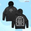 kenny Bring Me The Horizon Merch Store Thats The Spirit 10Th Anniversary Washed Black Hoodiess