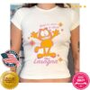 kenny Bug Girl Merch Store Garfield Real As Move In Silence Like Lasagna Baby Tee