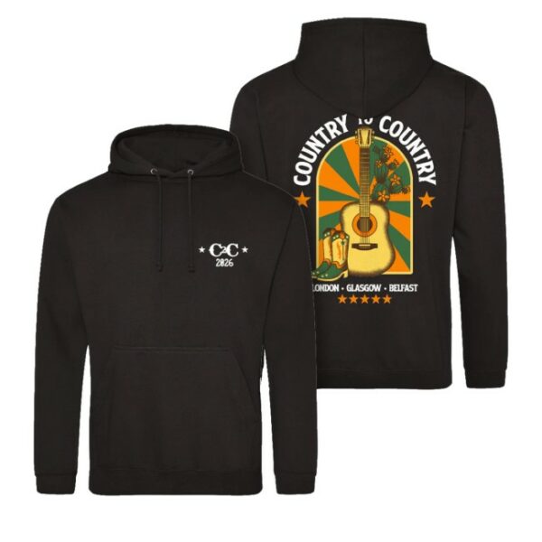 kenny C2c Country To Country Store Merch 2026 Online Exclusive Hoodie