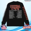 kenny Cannibal Corpse Merch Store Graveside 2025 Tour Long Sleeve Blacks