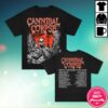 kenny Cannibal Corpse Merch Store Graveside 2025 Tour Shirt Black