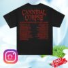 kenny Cannibal Corpse Merch Store Skull Maggot 2025 Tour Shirt Blacks