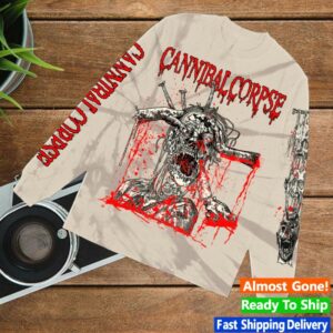 kenny Cannibal Corpse Merch Store Stabbing Undead Long Sleeve Marble Dyes