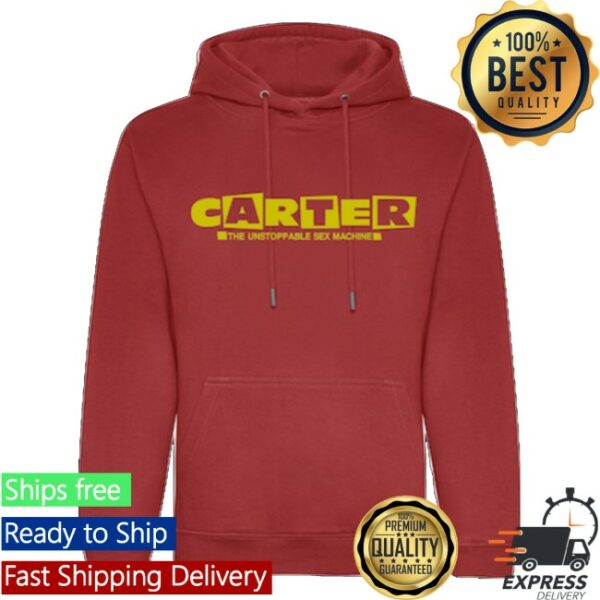 kenny Carter The Unstoppable Sex Machine Merch Carter Logo Pullover Hoodie