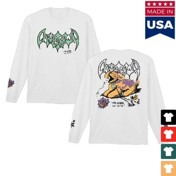 kenny Cavetown Merch Store No Bark No Bite Longsleevess