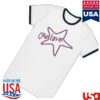 kenny Cavetown Merch Store Star Ringer Shirt Black Whites