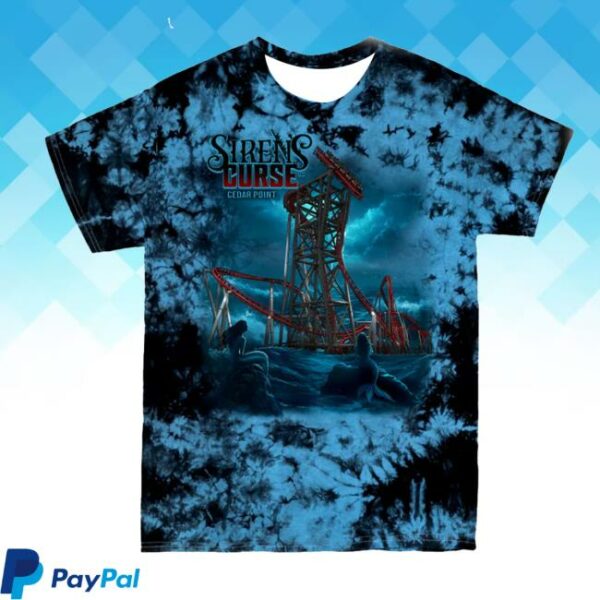 kenny Cedarfair Merch Shop Store Cedar Point Sirens Curse Storm Shirt 1