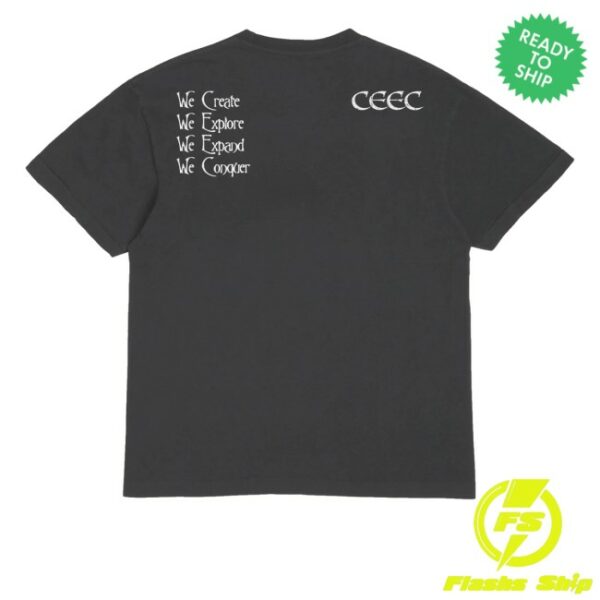 kenny Ceecla Merch Store Tornado Type Shirt Washed Black