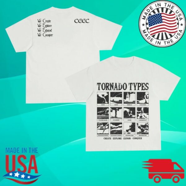 kenny Ceecla Merch Store Tornado Type Shirt Whitess