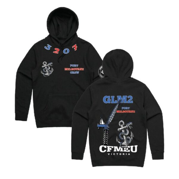 kenny Cfmeu Merch Store Glm2 Port Melbourne Crew Hoodiess