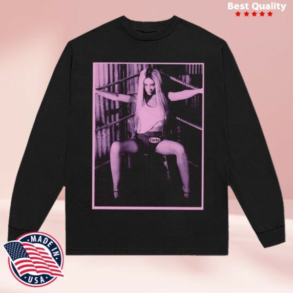 kenny Christina Aguilera Merch Xtina Fighter Longsleeve Tee
