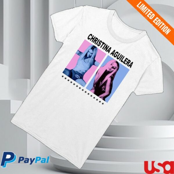 kenny Christina Aguilera Merch Xtina Fighter Tee1