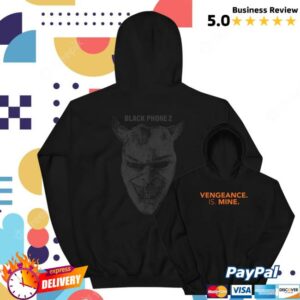 kenny Cinemark Merch Shop Store Black Phone 2 Vengeance Is Mine Hoodie kenny Cinemark Merch Shop Store Black Phone 2 Vengeance Is Mine Hoodie