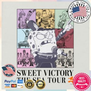kenny Cinemark Merch Shop Store Spongebob Squarepants Sweet Victory The Sea Tour Shirt