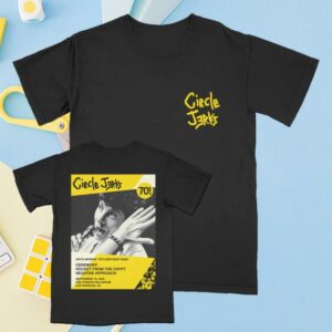 kenny Circle Jerks Merch Shop Store Shepard Fairey Keith Birthday Black Shirt