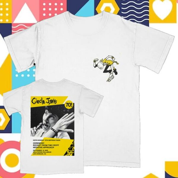 kenny Circle Jerks Merch Shop Store Shepard Fairey Keith Birthday Shirtss