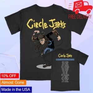 kenny Circle Jerks Merch Shop Store Skankman 2025 Tour Shirts