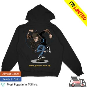 kenny Circle Jerks Merch Shop Store Skankman 2025 Tour Zip Up Hoodie