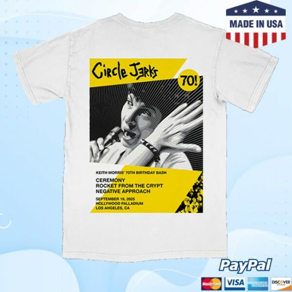 kenny Circle Jerks Merch Store Shepard Fairey Keith Birthday Shirts