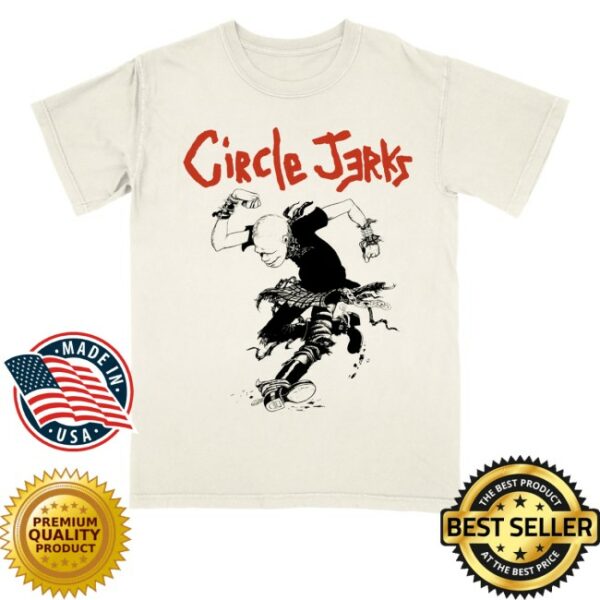 kenny Circle Jerks Merch Store Skankman Outline Shirt