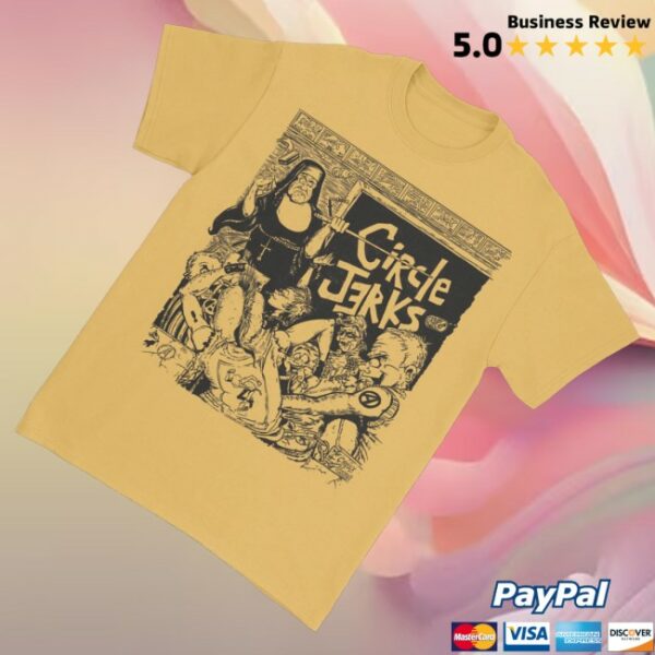 kenny Circle Jerks Store Merch Classroom Shirt Mustard1