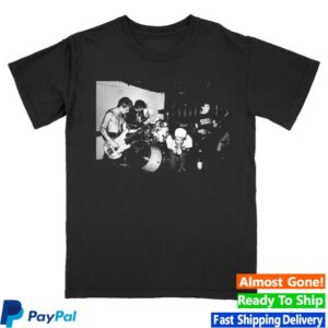 kenny Circle Jerks Store Merch Naomi Petersen Group Photo Shirt Black