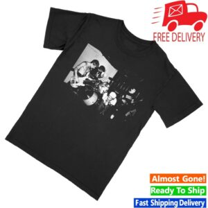 kenny Circle Jerks Store Merch Naomi Petersen Group Photo Shirt Black0