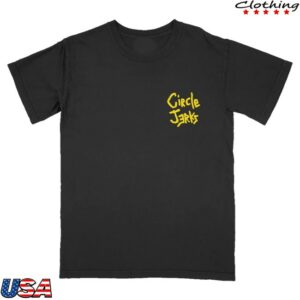 kenny Circle Jerks Store Merch Shepard Fairey Keith Birthday Shirt Black