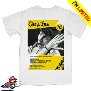 kenny Circle Jerks Store Merch Shepard Fairey Keith Birthday Shirt White0 kenny Circle Jerks Store Merch Shepard Fairey Keith Birthday Shirt White0