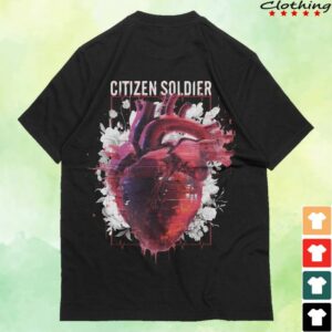 kenny Citizen Soldier Store Merch Heartbeat Oversized Shirt
