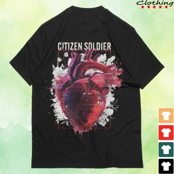 kenny Citizen Soldier Store Merch Heartbeat Oversized Shirt