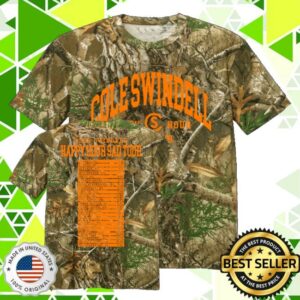 kenny Cole Swindell Merch Shop Store Camo Happy Hour Sad T Shirt
