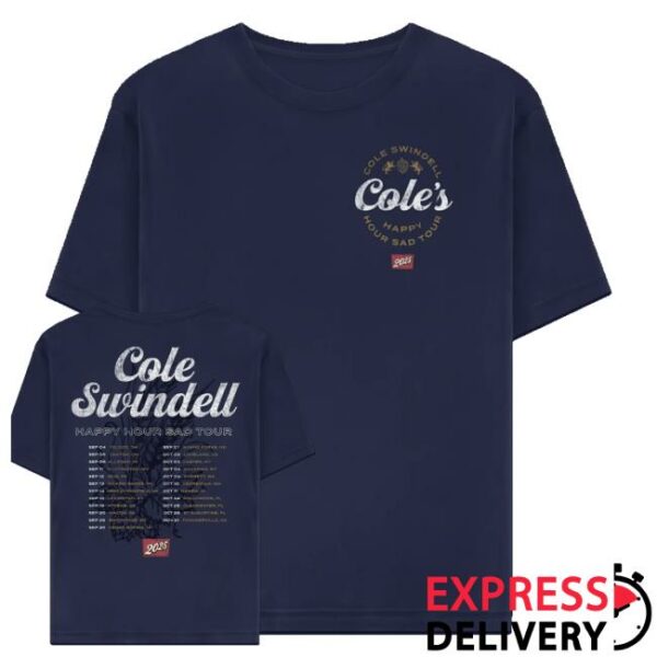 kenny Cole Swindell Merch Shop Store Coles Tour Shirt