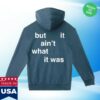 kenny Connor Price Merch Store It Is What It Is But It Aint What It Was Hoodie