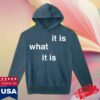 kenny Connor Price Merch Store It Is What It Is But It Aint What It Was Hoodies