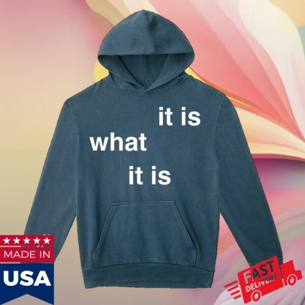 kenny Connor Price Merch Store It Is What It Is But It Aint What It Was Hoodies