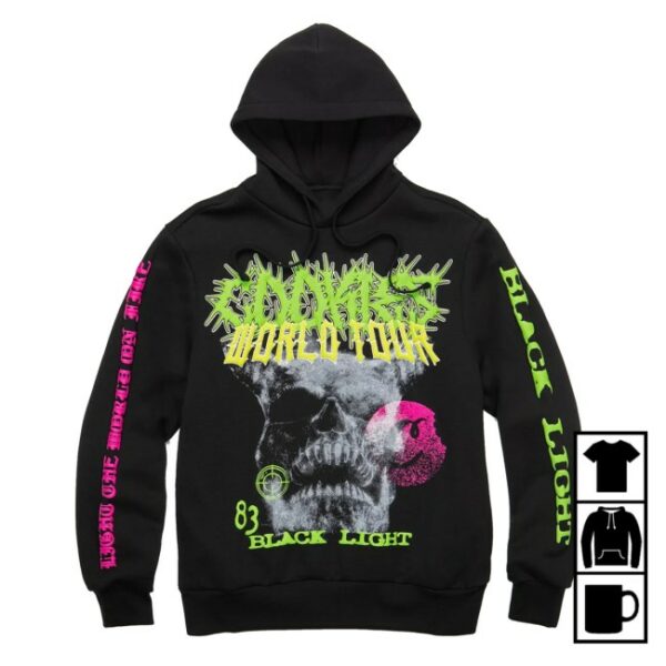 kenny Cookies Merch Store Light The World Pullover Hoodiea