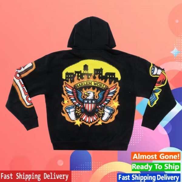 kenny Cough Syrup Merch Awful Lot Of Harlem Hoodie