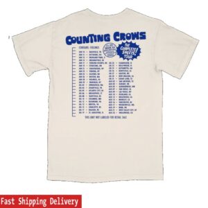 kenny Counting Crows Merch Store Butter Head Tour Shirt kenny Counting Crows Merch Store Butter Head Tour Shirt