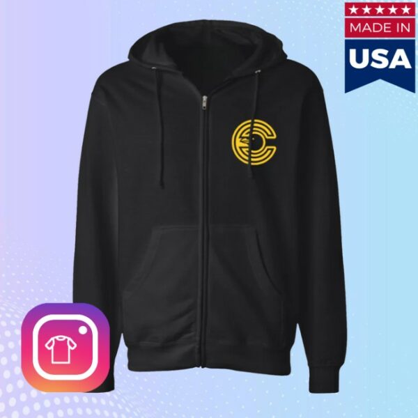 kenny Counting Crows Merch Store Counting Crows Logo Zip Up Hoodies