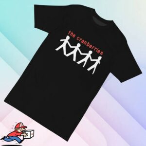 kenny Cranberries Merch The Cranberries Stickman Black Shirt1 kenny Cranberries Merch The Cranberries Stickman Black Shirt1