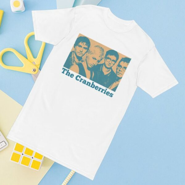 kenny Cranberries Merch The Cranberries Two Tone Photo Shirt0